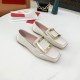 Roger Vivier Lacquered Buckle Loafers 