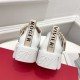 Roger Vivier Viv’ Go-Thick Strass Buckle Loafers 4 Colors
