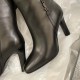 YSL Heel High Boots 2 Colors
