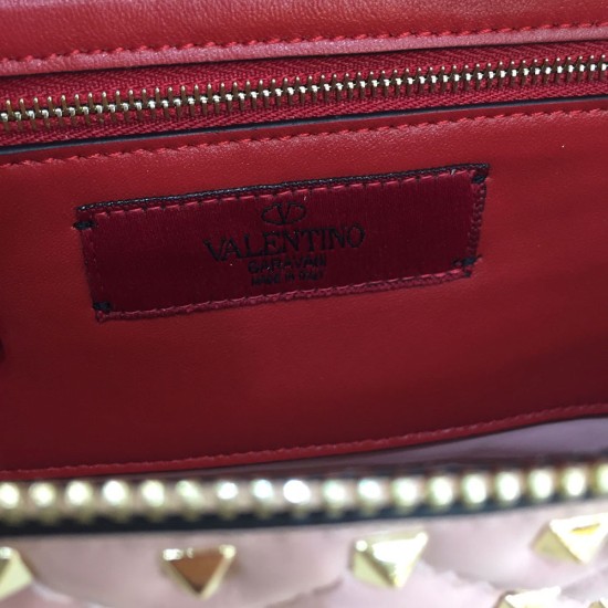 Valentino Garavani Rockstud Spike Quilted Nappa Leather Belt Bag
