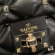 Valentino Garavani Rockstud Spike Small Flap Crossbody Bag in Lambskin Nappa