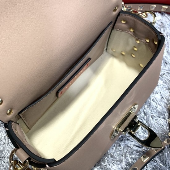 Valentino Mini Rockstud Calfskin Crossbody Bag
