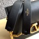 Valentino Garavani VSLING Grainy Calfskin Leather Crossbody Bag With VLogo Signature Closure