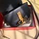 Valentino Garavani VSLING Grainy Calfskin Leather Small Crossbody Bag With Leather Covered Vlogo Signature Closure
