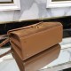 YSL Cassandra Medium Top Handle Calfskin and Suede Leather 3 Colors