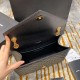 YSL Envelope Bag In Black Caviar Calfskin