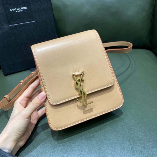 YSL Kaia North-South Satchel In Vegetable-Tanned Calfskin 2 Colors