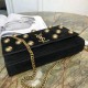 YSL Kate Chain Bag With Rivet in Deerskin and Calfskin Leather 2 Colors
