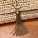 YSL Kate 99 Chain Bag With Tassel In Raffia 3 Colors