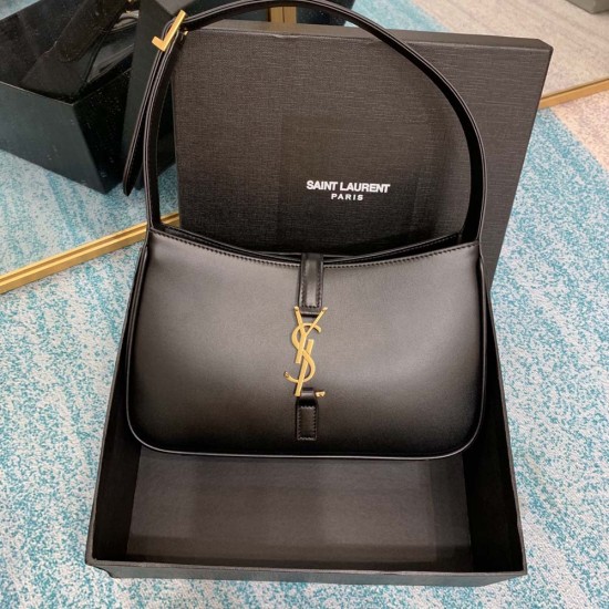 YSL LE 5 À 7 Hobo Bag In Smooth Calfskin Leather 8 Colors