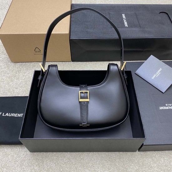 YSL LE 5 À 7 Hobo Bag In Calfskin Leather 4 Colors