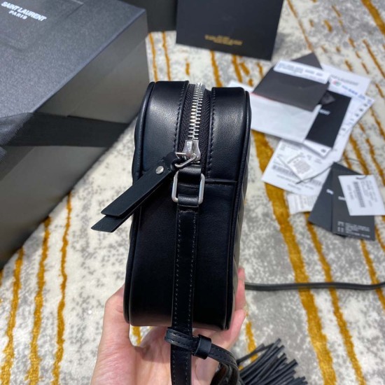 YSL Lou Camera Bag In Calfskin Leather 5 Colors