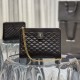 YSL Victoire Baby Chain Bag In Quilted Lambskin 3 Colors 
