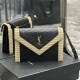 YSL Gaby Bag In Lambskin and Knit