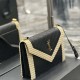 YSL Gaby Bag In Lambskin and Knit