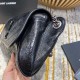YSL Niki Body Bag In Black Crinkled Vintage Calfskin Leather