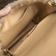 YSL Niki In Rabbit Fur And Vintage Calfskin Leather