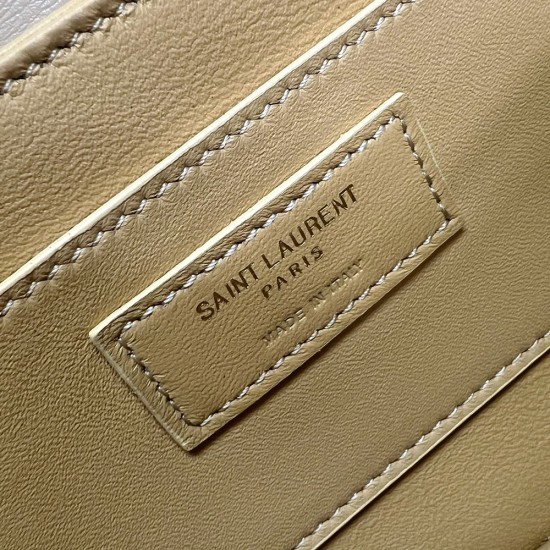 YSL Solferino Small In Quilted Nubuck Suede And Brushed Leather 3 Colors