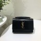 YSL Sunset Small Chain Bag in Crocodile Embossed Calfskin Leather 6 Colors