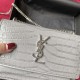 YSL Sunset Mini Chain Bag in Crocodile Pattern Calfskin Leather 3 Colors