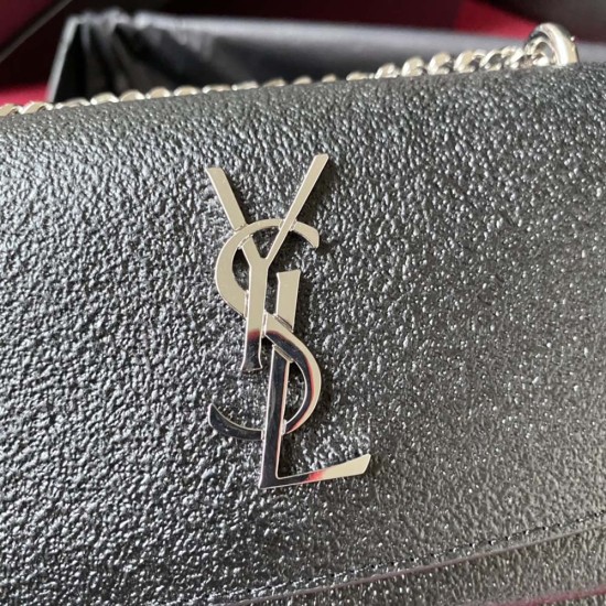 YSL Sunset Mini Chain Bag in Calfskin Leather 2 Colors