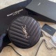 YSL Vinyle Round Camera Bag in Calfskin leather 3 Colors